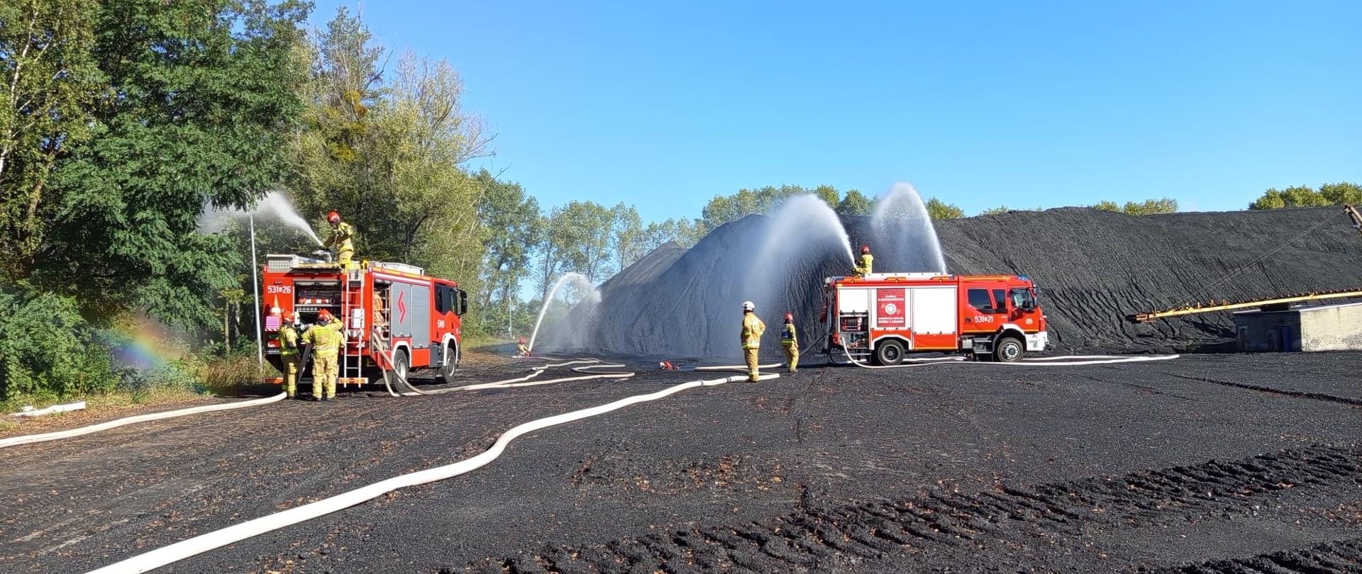 Ćwiczenia na terenie Węglozbytu