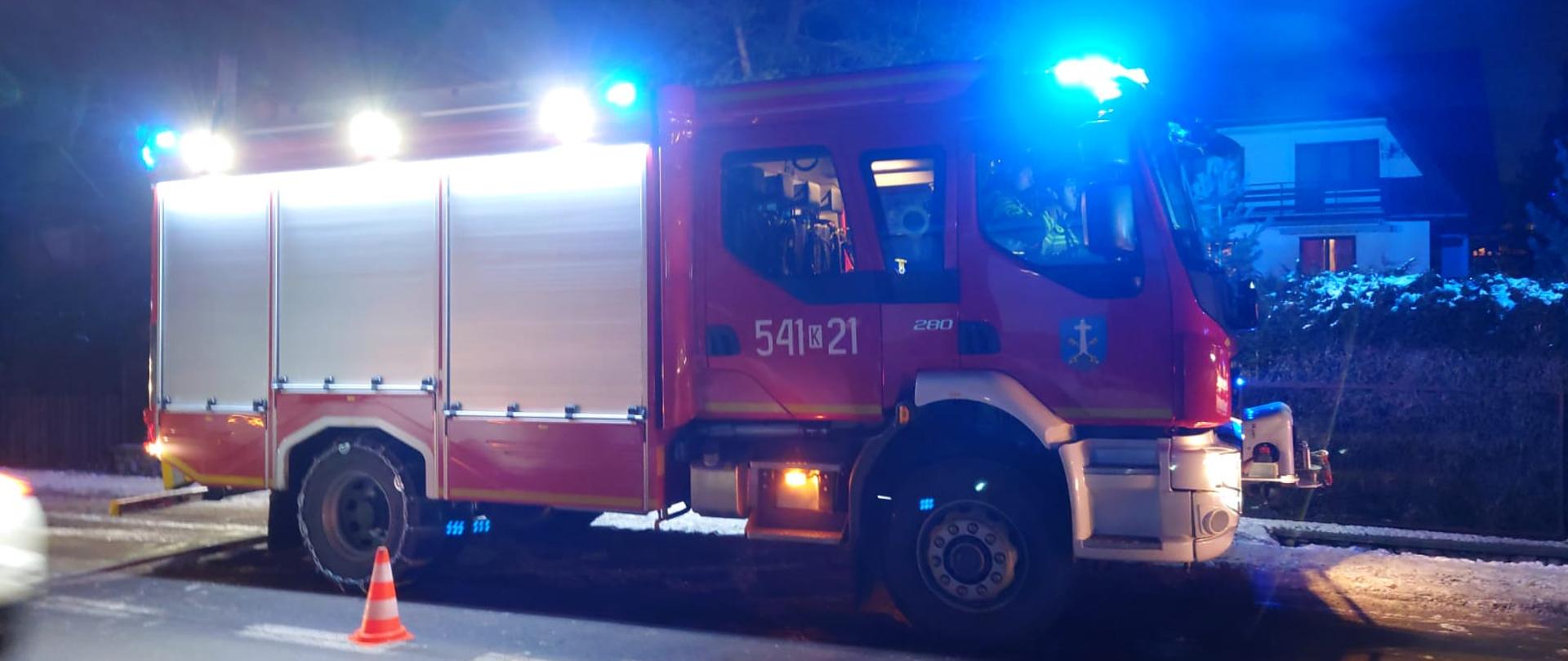 Potrącenie 5 latka w Poroninie na ulicy Tatrzańskiej