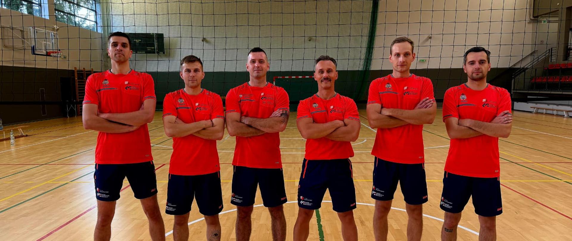 Strażacy z KP PSP w Polkowicach z sukcesem w turnieju siatkówki