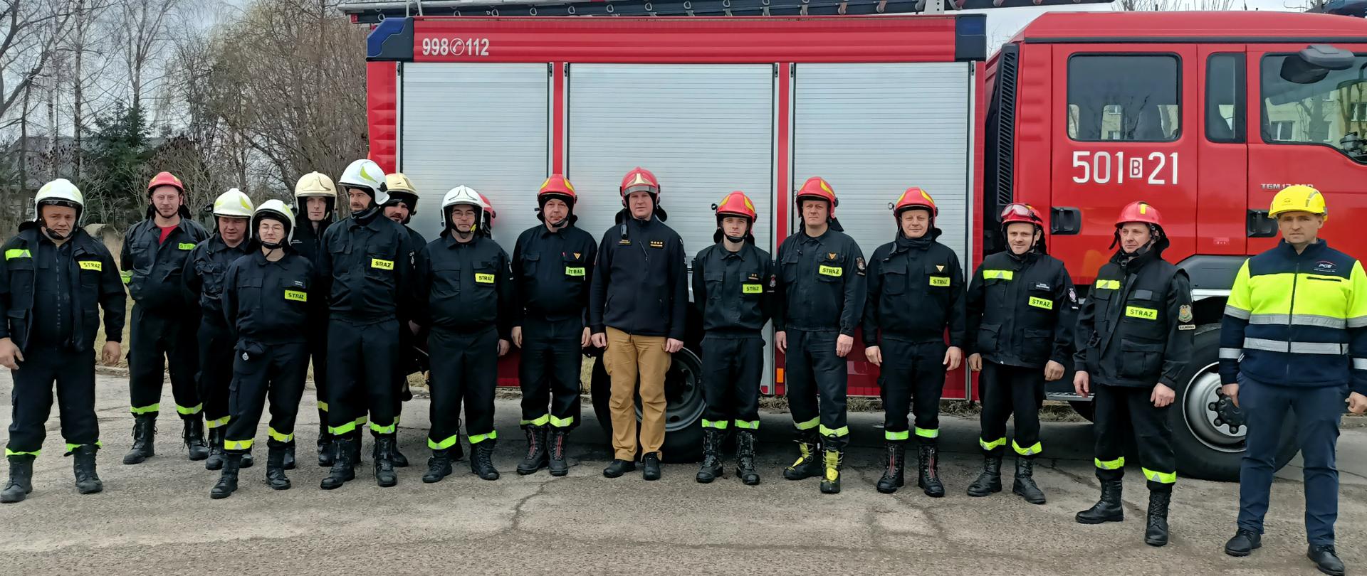 Wspólne szkolenia funkcjonariuszy JRG Zambrów oraz jednostek OSP KSRG