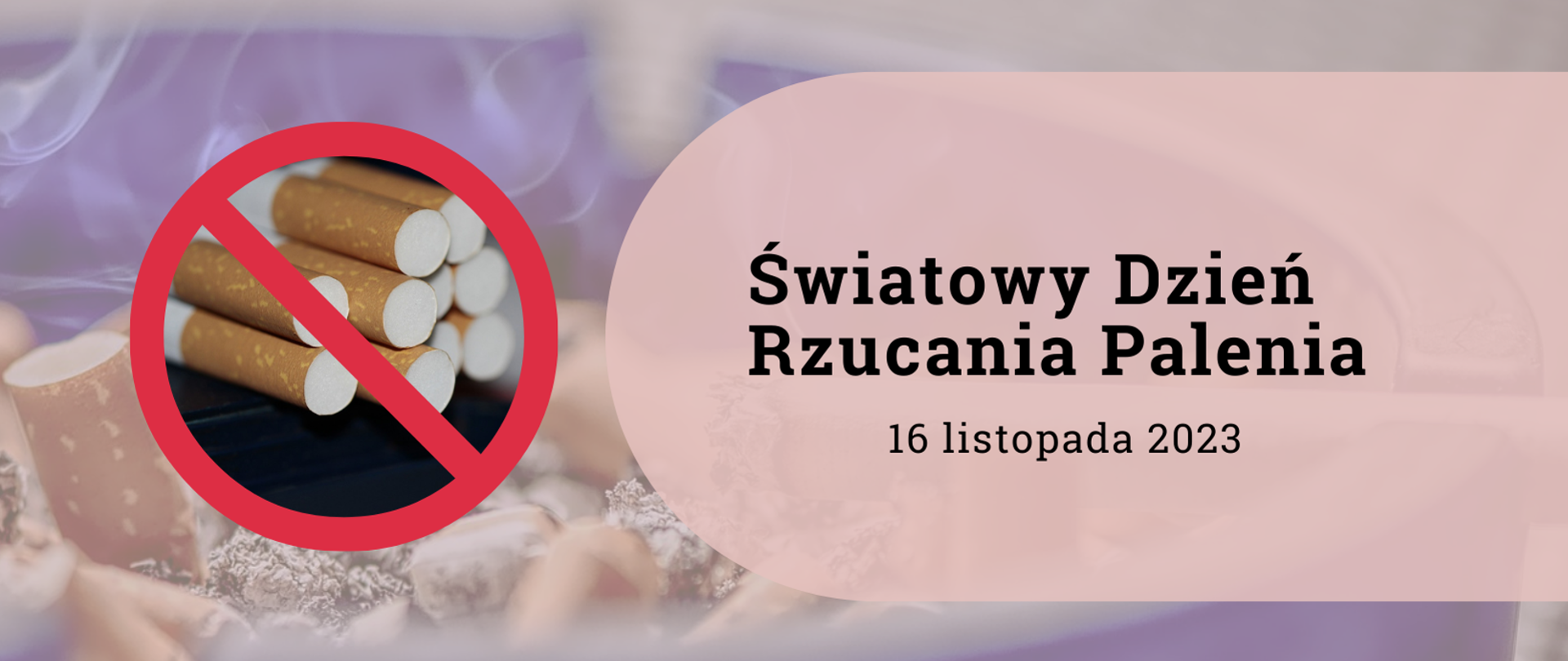 logo kampanii "Światowy dzień rzucania palenia"