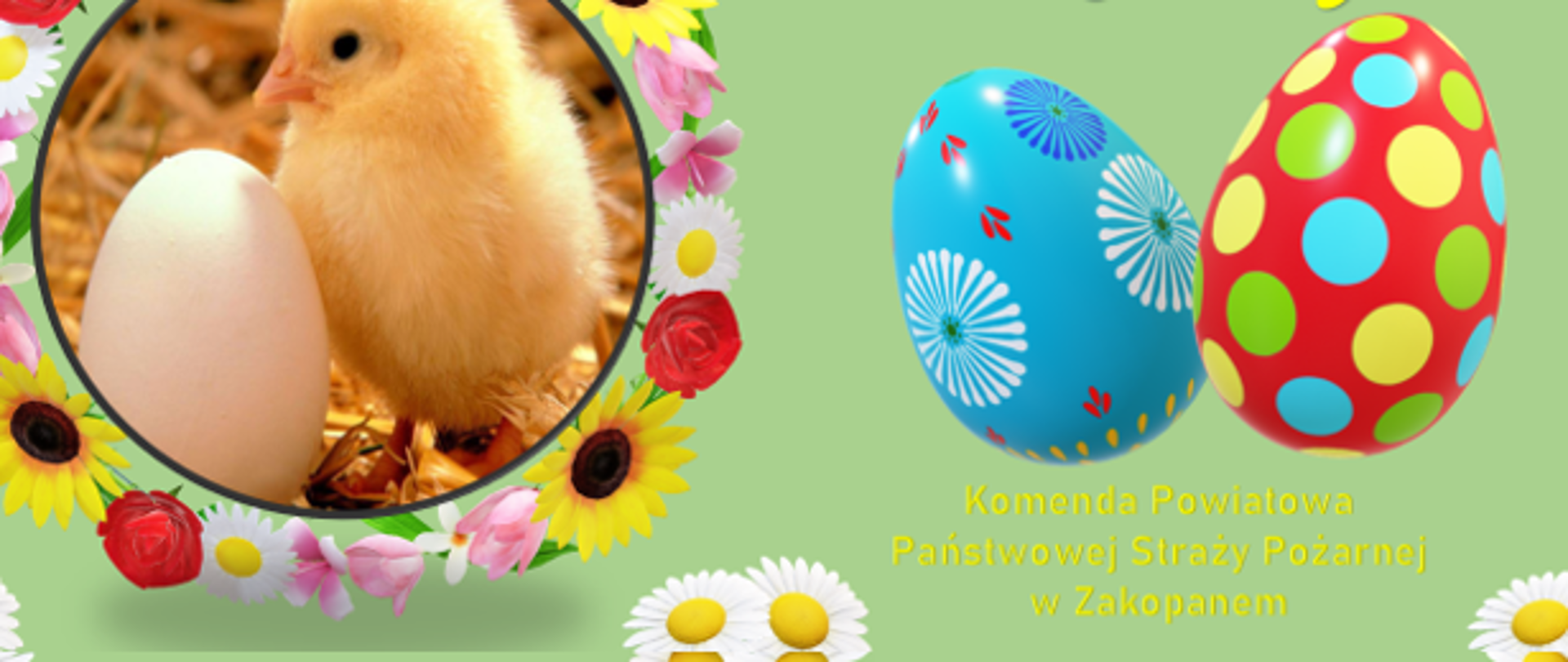 Życzenia Komendanta Powiatowego PSP w Zakopanem