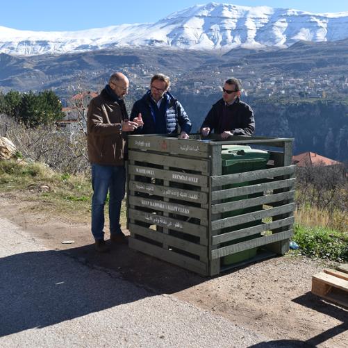 Promocja zachowań proekologicznych w Dolinie Kadishy Fot. Ambasada RP w Bejrucie