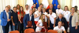 Medaliści II Igrzysk Europejskich z wizytą w Ministerstwie Sportu i Turystyki