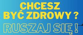 #latozsanepidem - Chcesz być zdrowy ? Ruszaj się !
