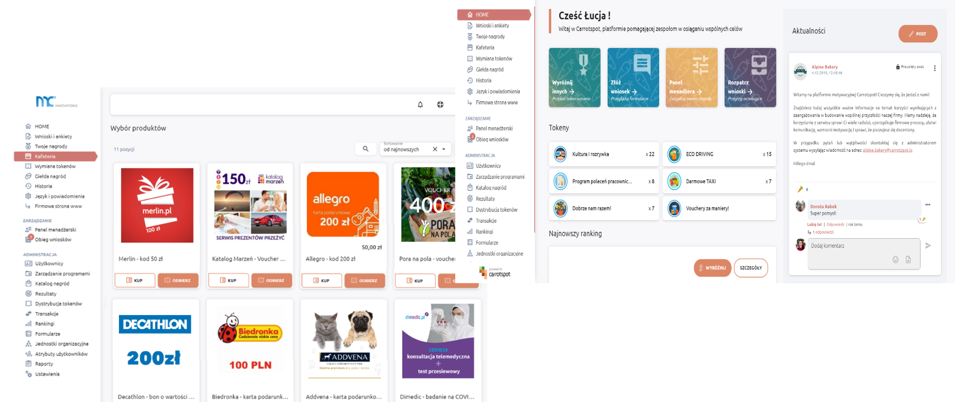 View from the platform
