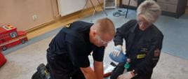 Recertyfikacja uprawnień kwalifikowanej pierwszej pomocy dla strażaków OSP powiatu działdowskiego i nidzickiego