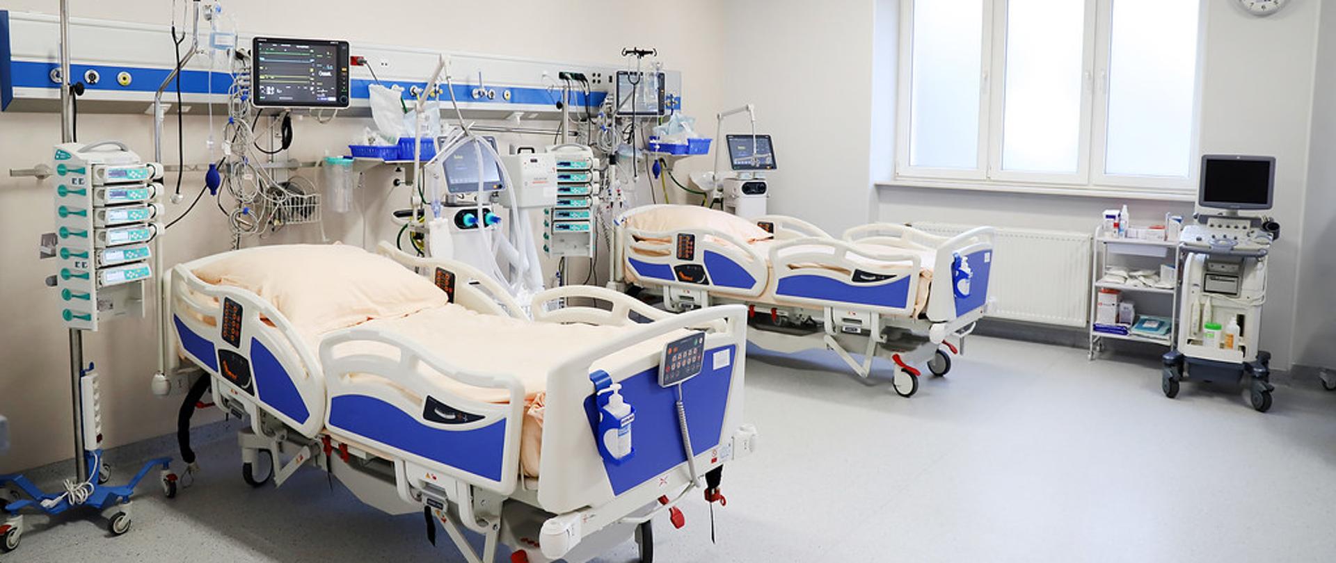 Zdjęcie sali szpitalnej