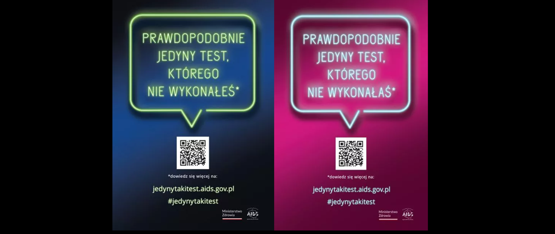 Nowa kampania społeczna #jedynytakitest