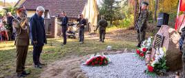 Upamiętnienie 75. rocznicy mordu na żołnierzach podziemia antykomunistycznego w lesie pod Olmontami