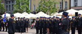 Uroczyste obchody Dnia Strażaka na rybnickim rynku
