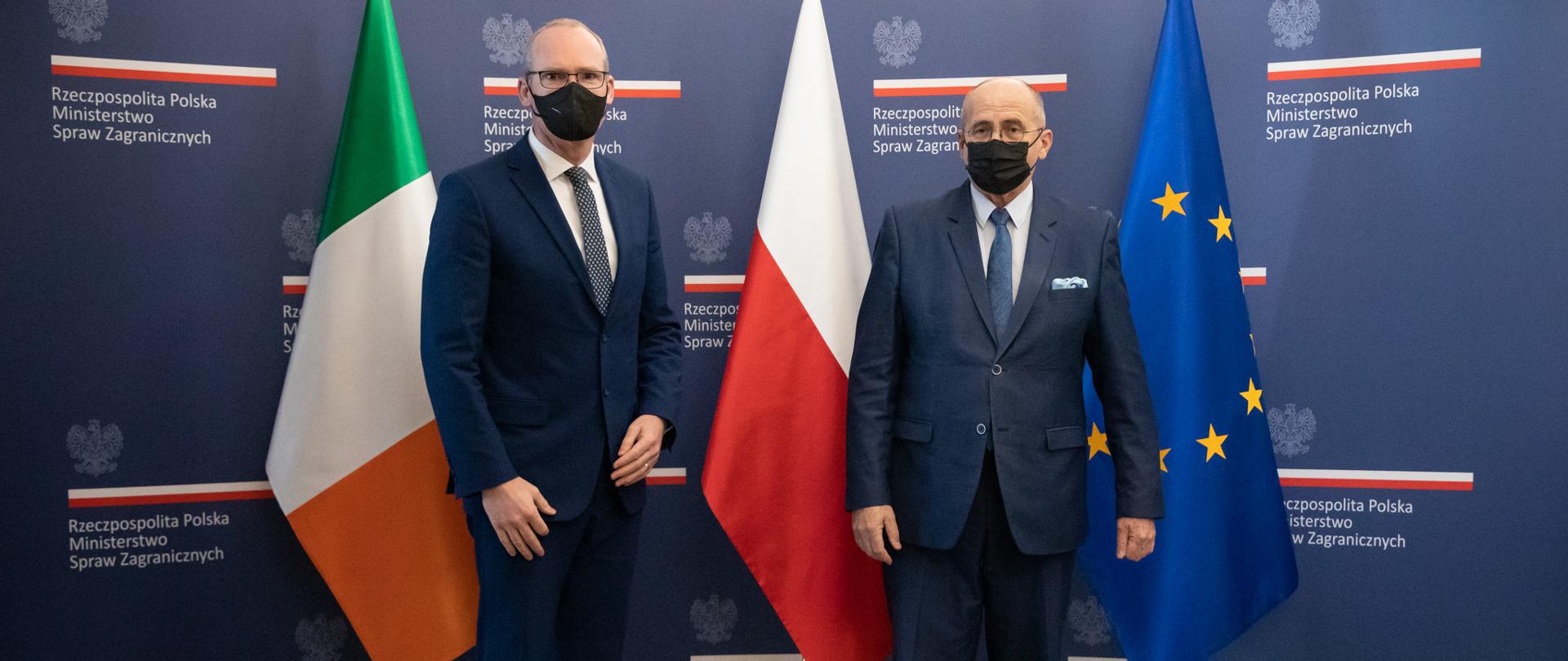 Meeting between foreign ministers of Poland and Ireland