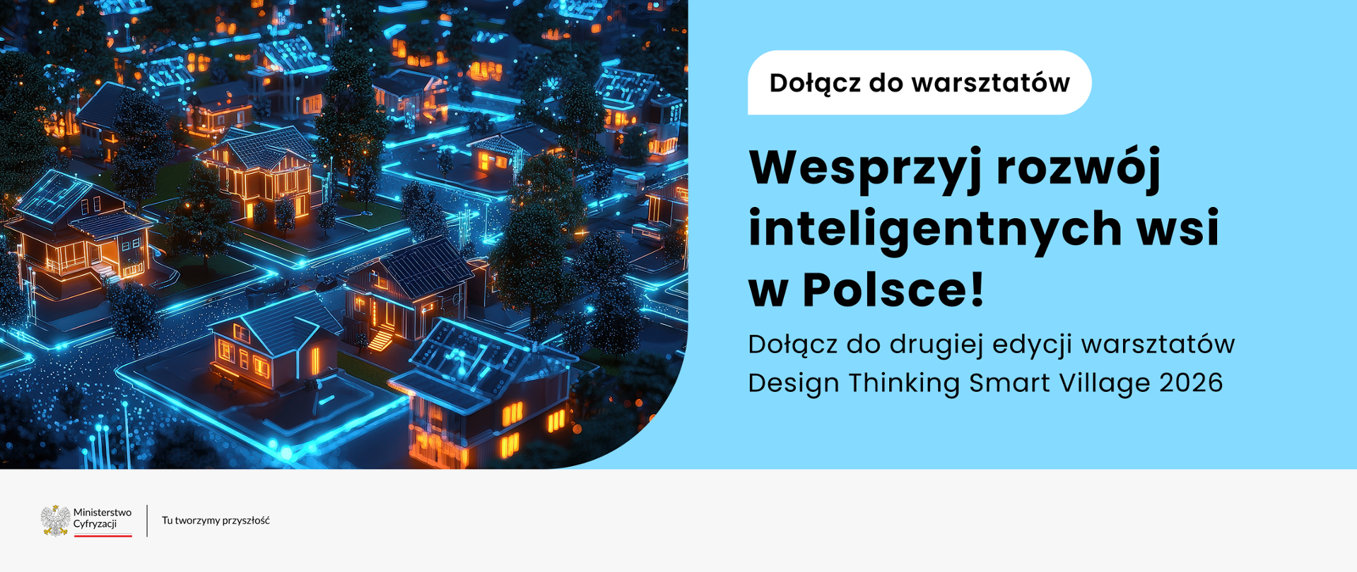Wesprzyj rozwój inteligentnych wsi w Polsce! Dołącz do drugiej edycji warsztatów Design Thinking Smart Village 2026