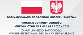 Zakup specjalnego lekkiego samochodu kwatermistrzowskiego