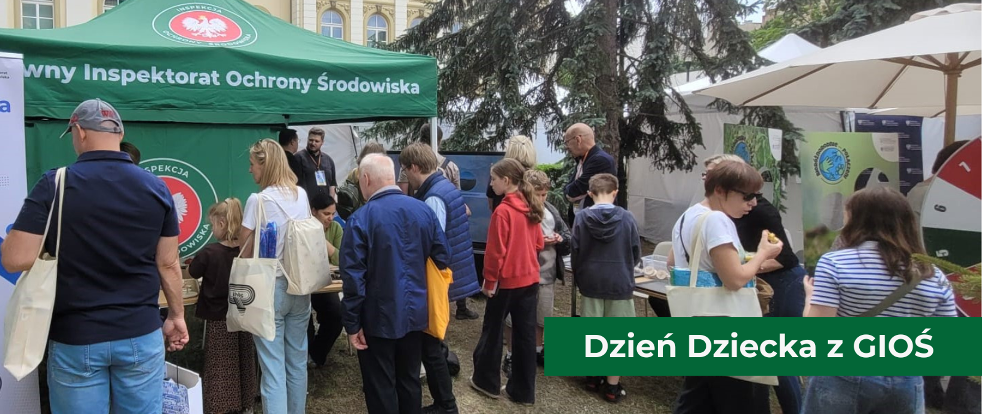 Dzień Dziecka KPRM - Stoisko GIOŚ