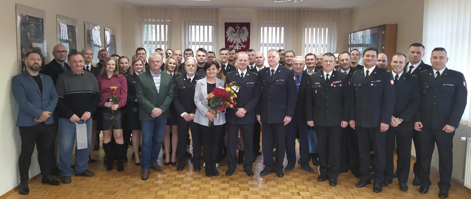 Uroczysta zbiórka z okazji przejścia na zaopatrzenie emerytalne bryg. Dariusza Kadylaka