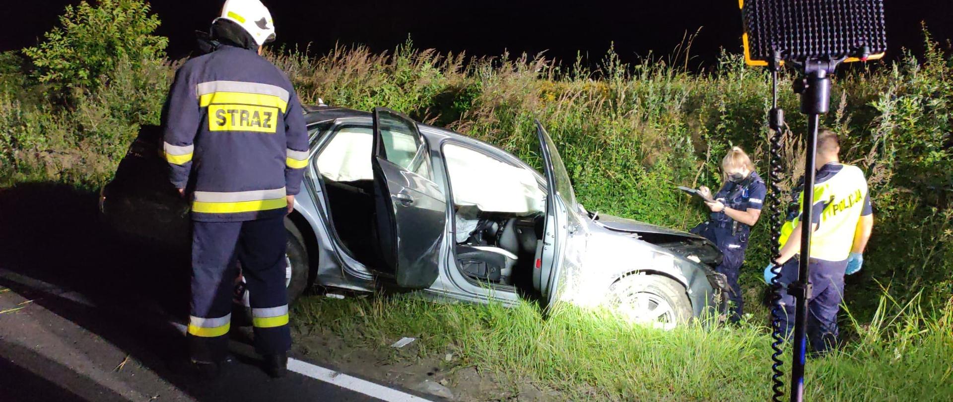 Śmiertelny wypadek na drodze wojewódzkiej nr 447 w miejscowości Ligota