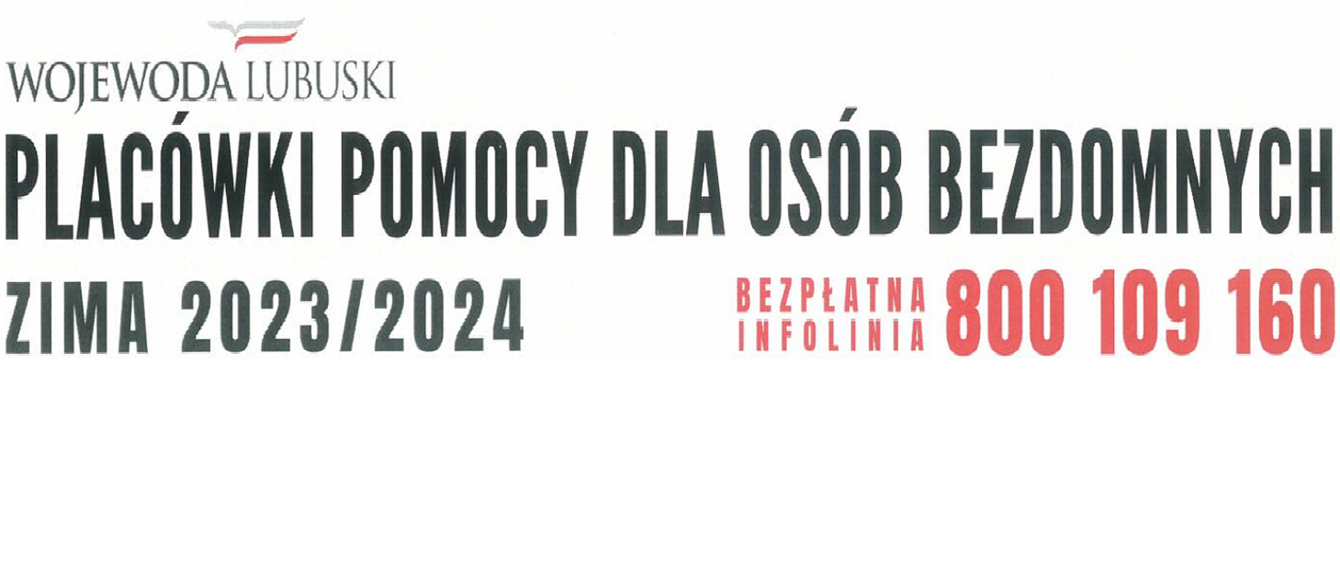 Placówki Pomocy Dla Osób Bezdomnych Zima 2023_2024