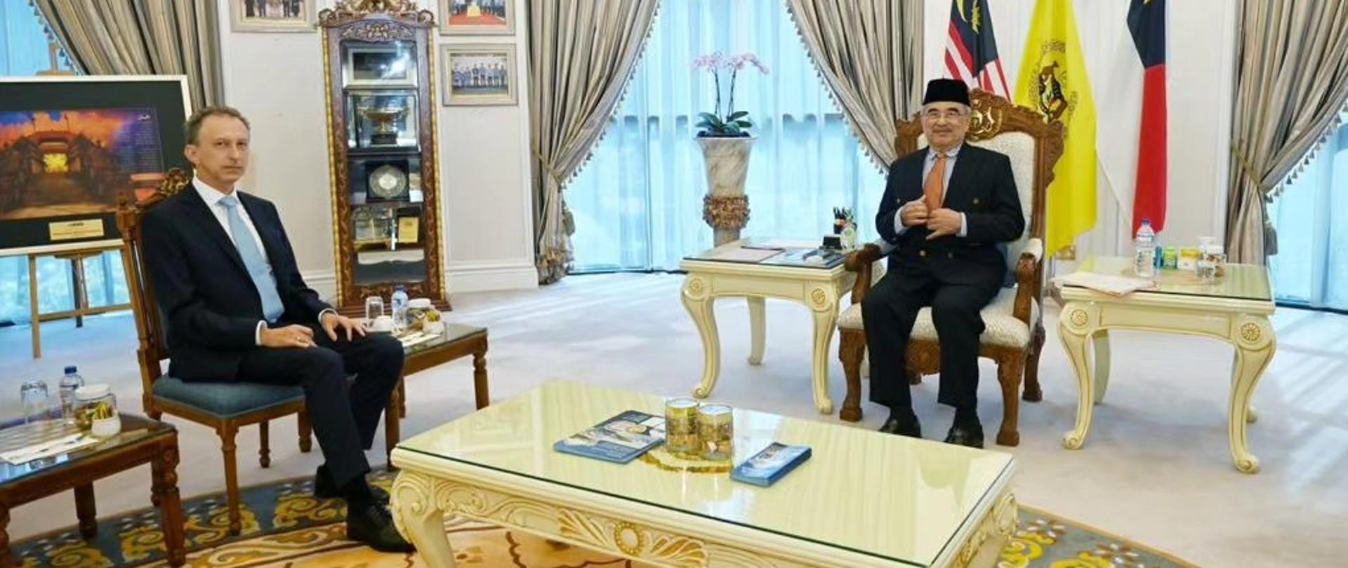 Courtesy visit of Ambassador Krzysztof Dobrowolski to the Governor of Malacca