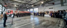 Uroczyste zebranie strażaków