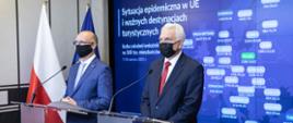 Wiceminister Wawrzyk oraz wiceminister Kraska o obostrzeniach w wakacyjnych podróżach zagranicznych