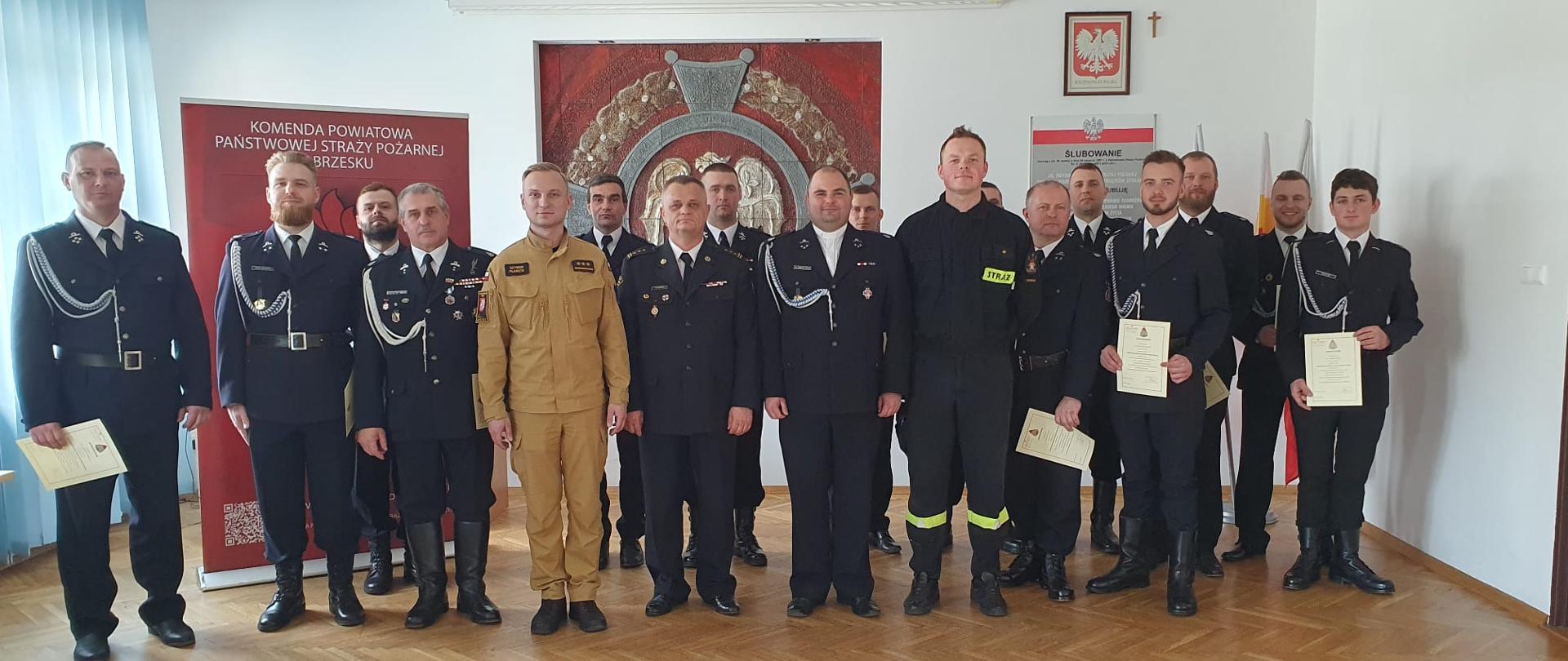 Szkolenie dowódców uroczystości OSP