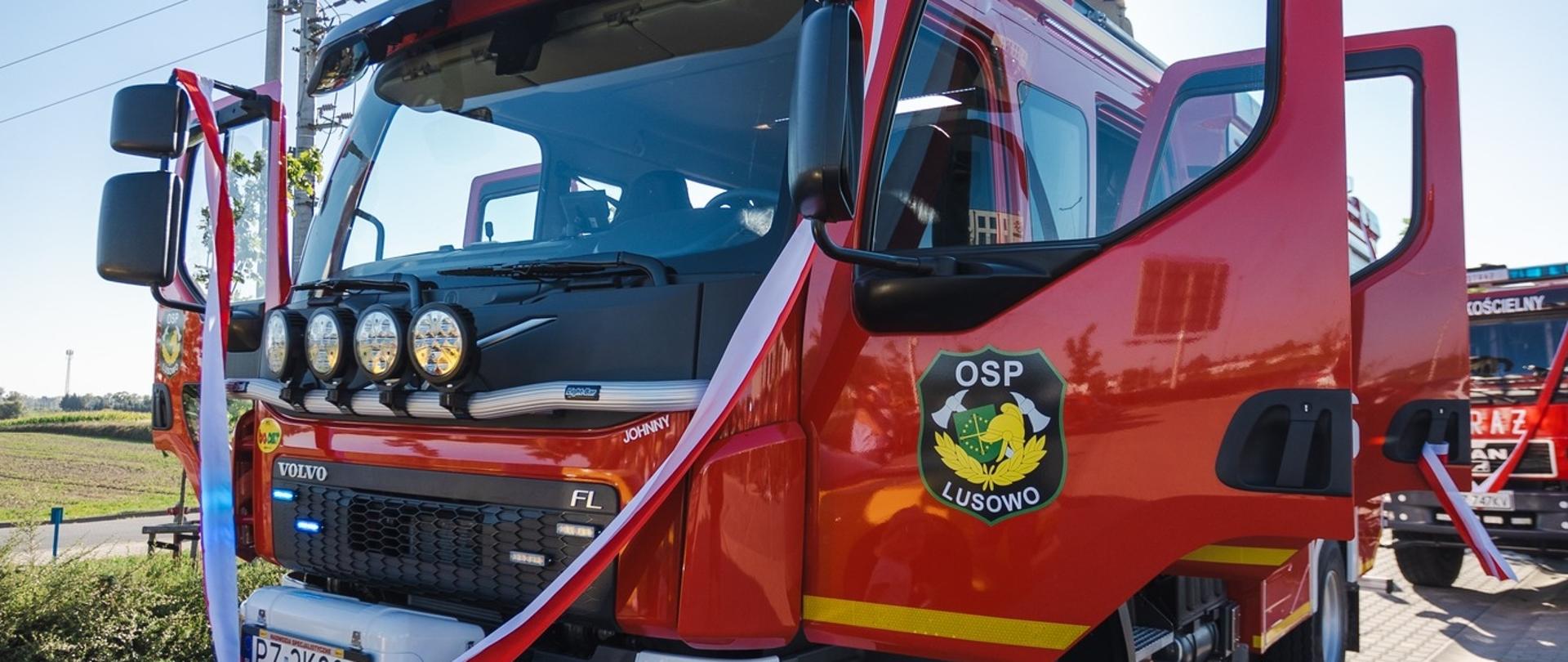 Nowe GBA z OSP Lusowo_widok z przodu