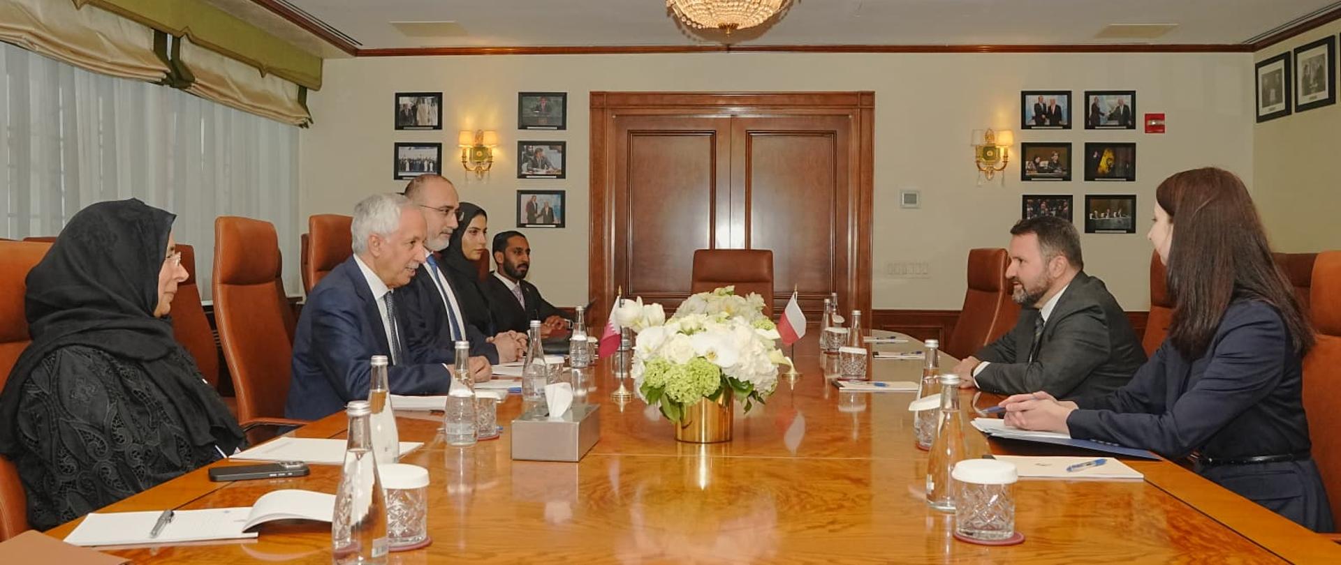 Meeting of Ministers Kupiecki-Muraikhi 