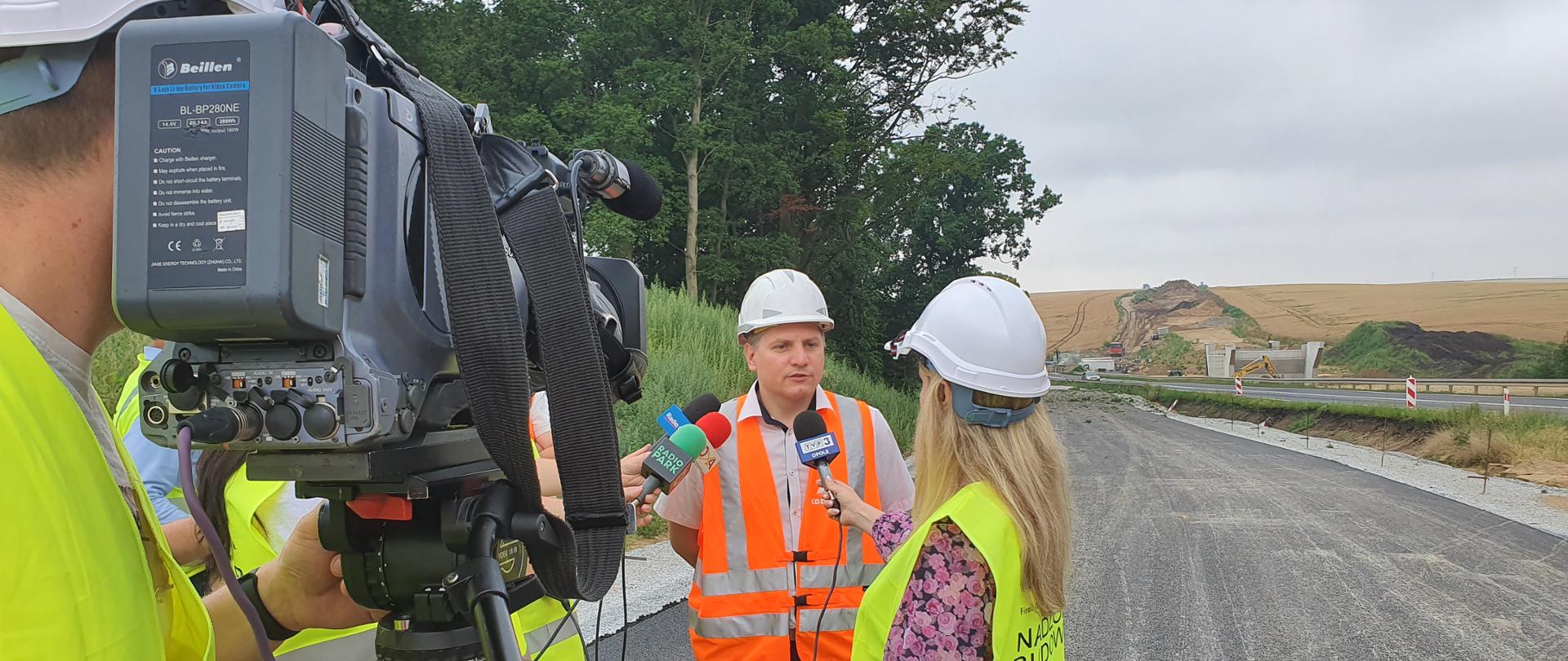 Wizyta studyjna na budowie obwodnicy Kędzierzyna-Koźla w ciągu DK40