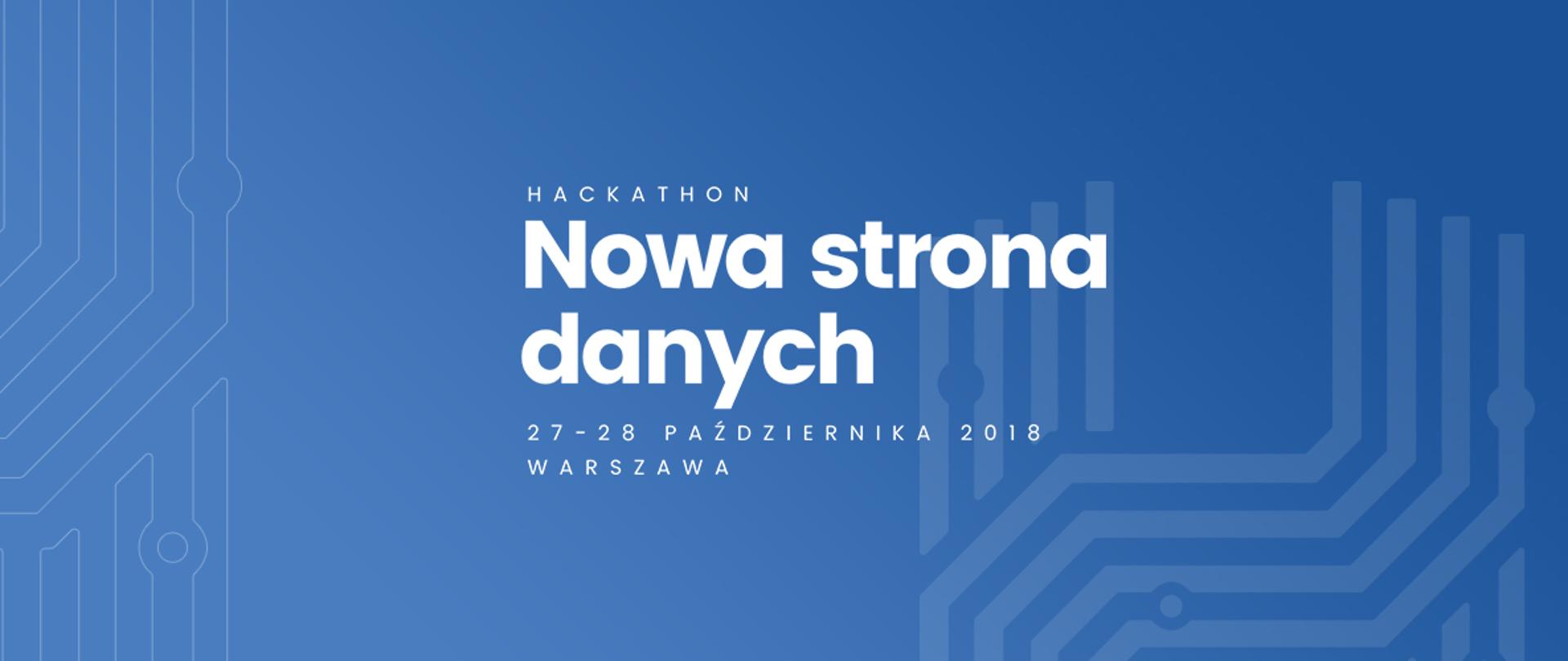 Hackathon - nowa strona danych