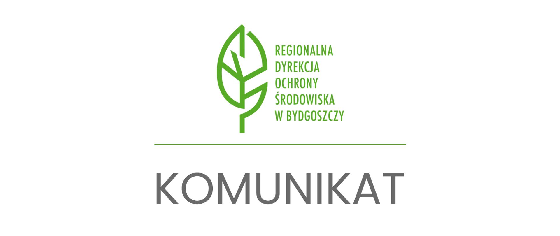 Komunikat RDOŚ w Bydgoszczy