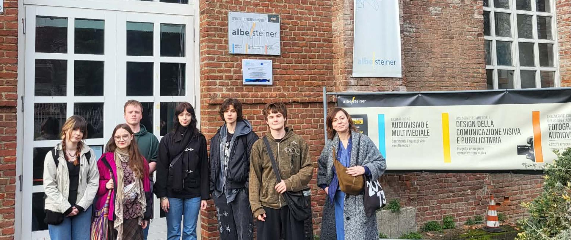 wyruszyliśmy do szkoły, aby zrealizować kolejną część projektu StoryBooth