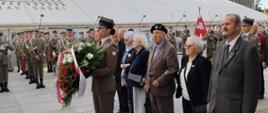 Delegacja z Warmii i Mazur na centralnych obchodach Dnia Weterana w Warszawie