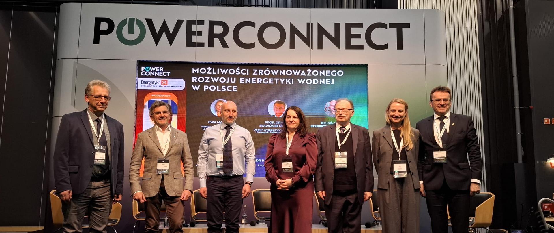 Wiceprezes Wód Polskich Magdalena Żmuda podczas konferencji PowerConnect