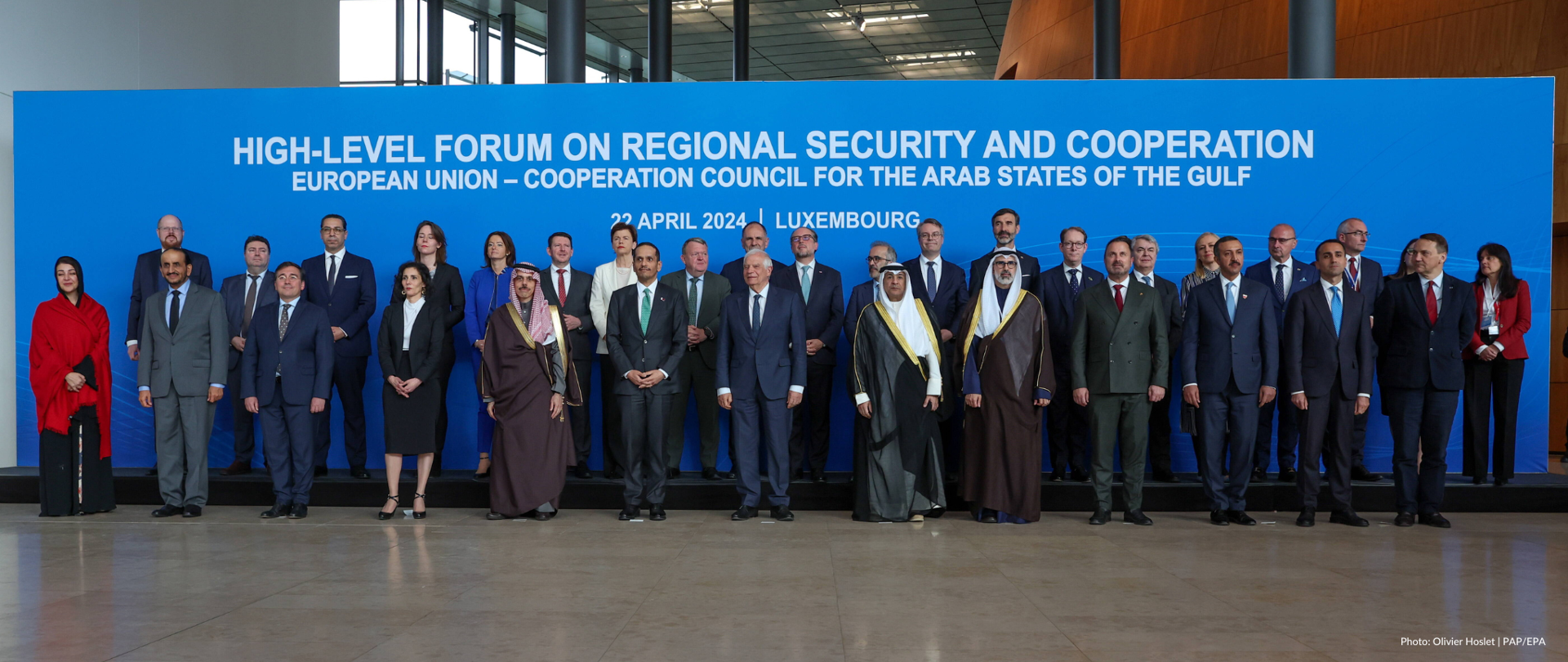 Minister Radosław Sikorski took part in the EU-GCC Ministerial Meeting in Luxembourg