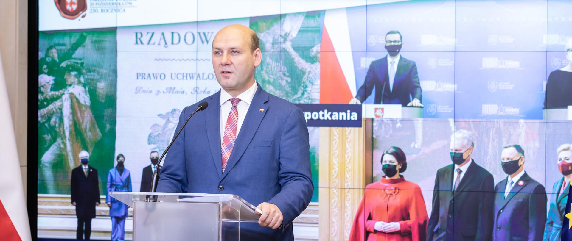 Wiceminister Szymon Szynkowski vel Sęk