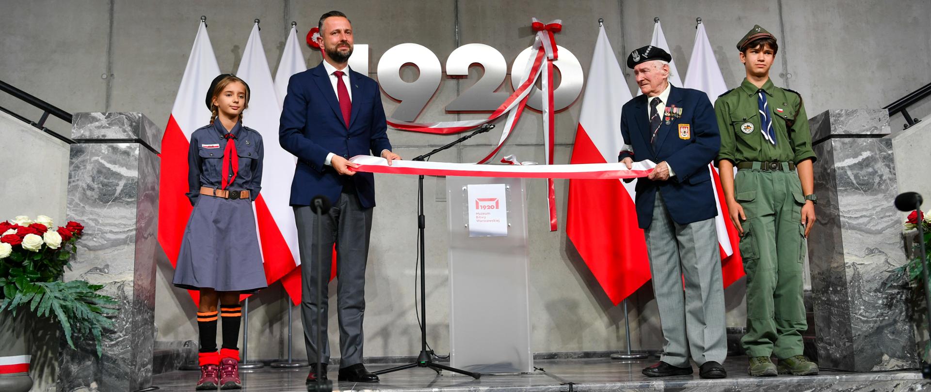 Otwarcie Muzeum Bitwy Warszawskiej 1920 roku 