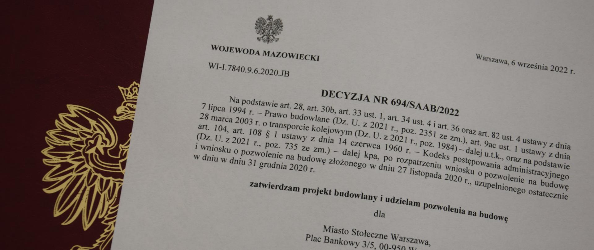 Budowa II linii metra – pozwolenia na budowę