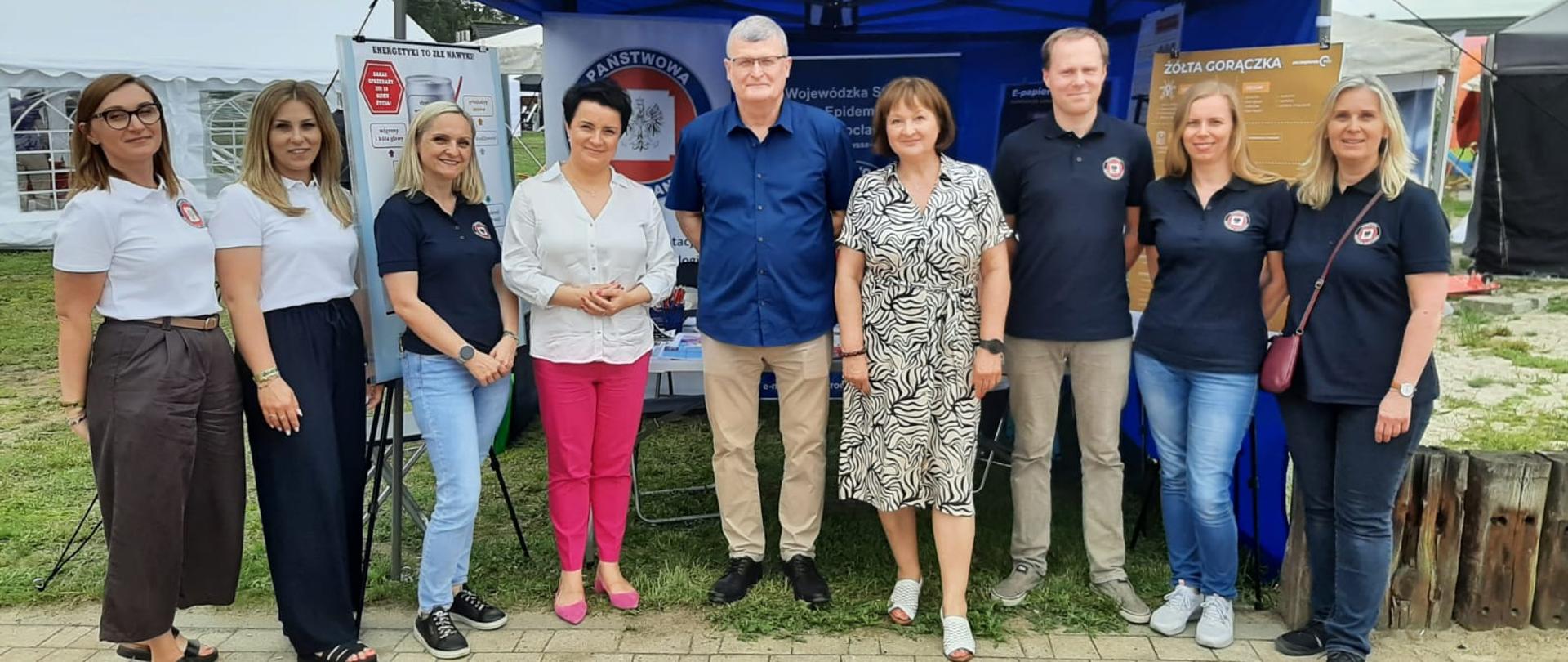 Pracownicy Inspekcji Sanitarnej