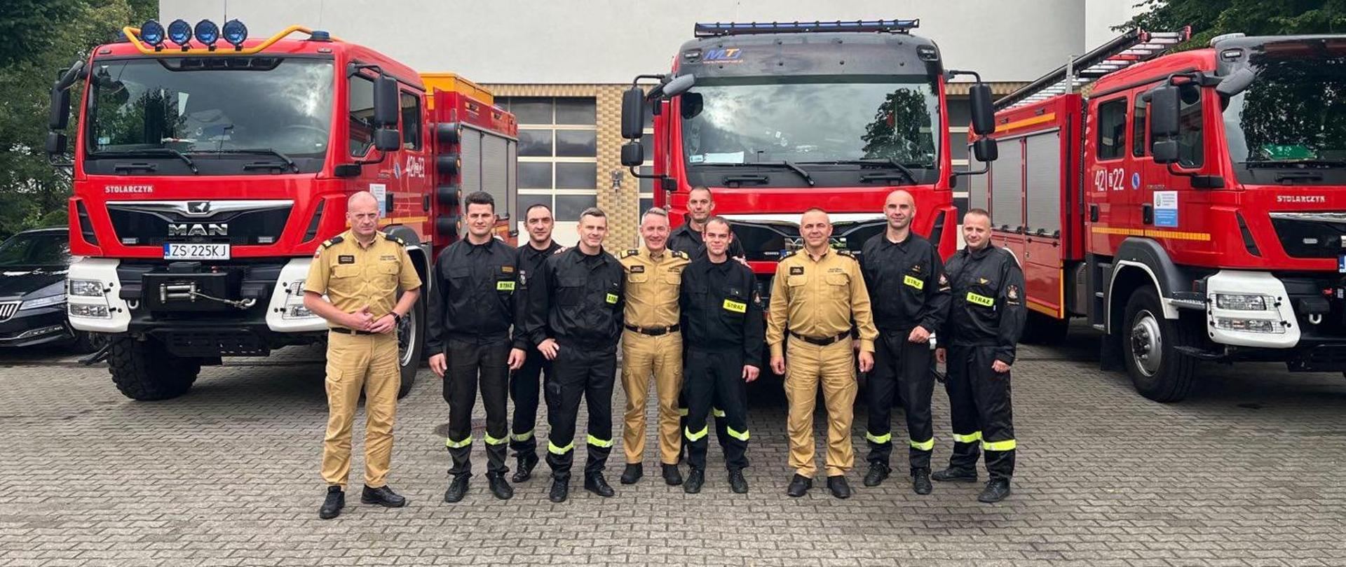 Wizyta Komendanta Głównego PSP gen. brygadiera Andrzeja Bartkowiaka w jednostkach organizacyjnych woj. zachodniopomorskiego
