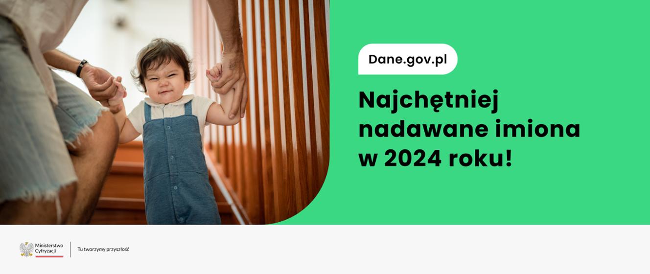 Najpopularniejsze imiona nadawane dzieciom w 2024 roku - Ministerstwo Cyfryzacji - Portal Gov.pl