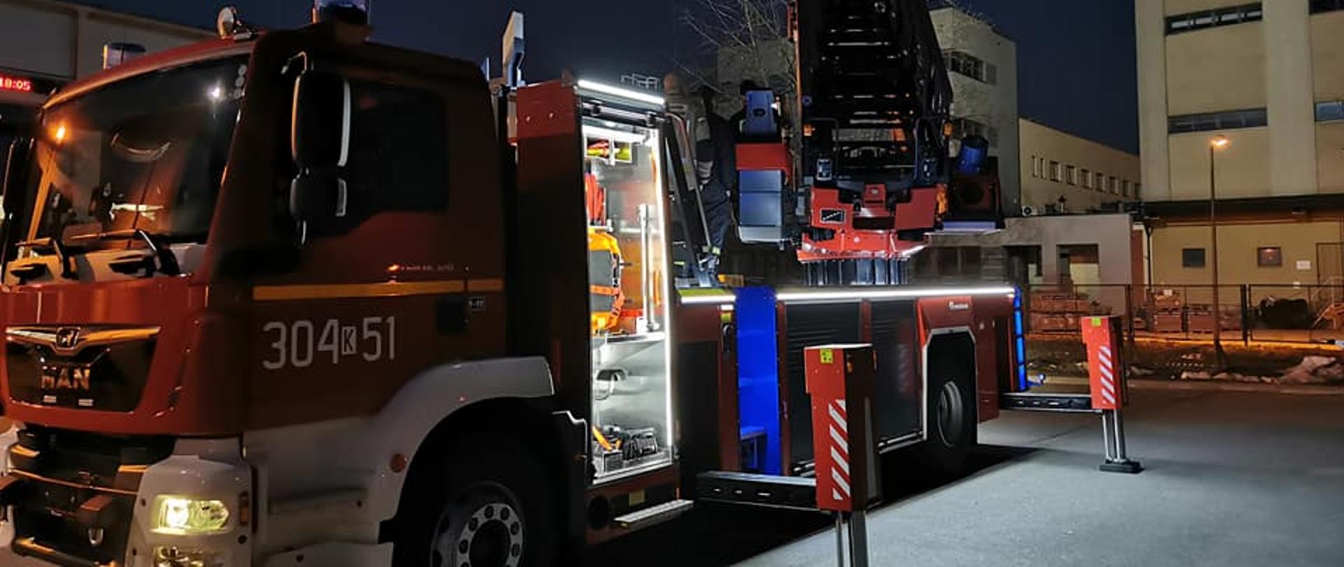 nowe pojazdy scd w KM PSP Kraków