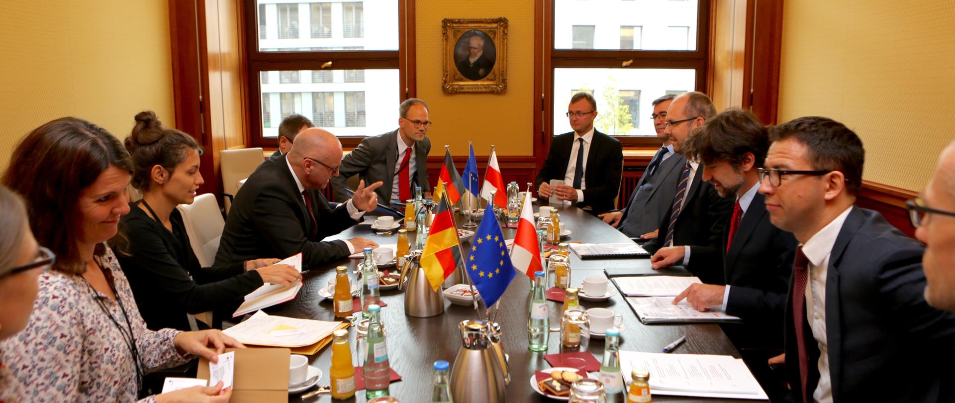 Undersecretary of State Marcin Przydacz took part in consultations in Berlin