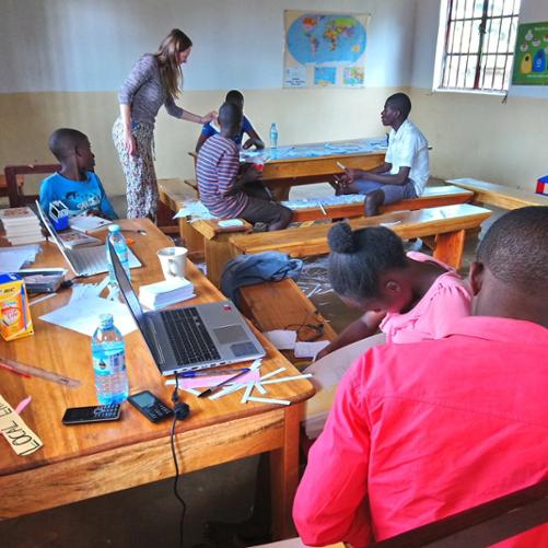 Words shape the world - Project LibraAfrica Center for kids in Uganda