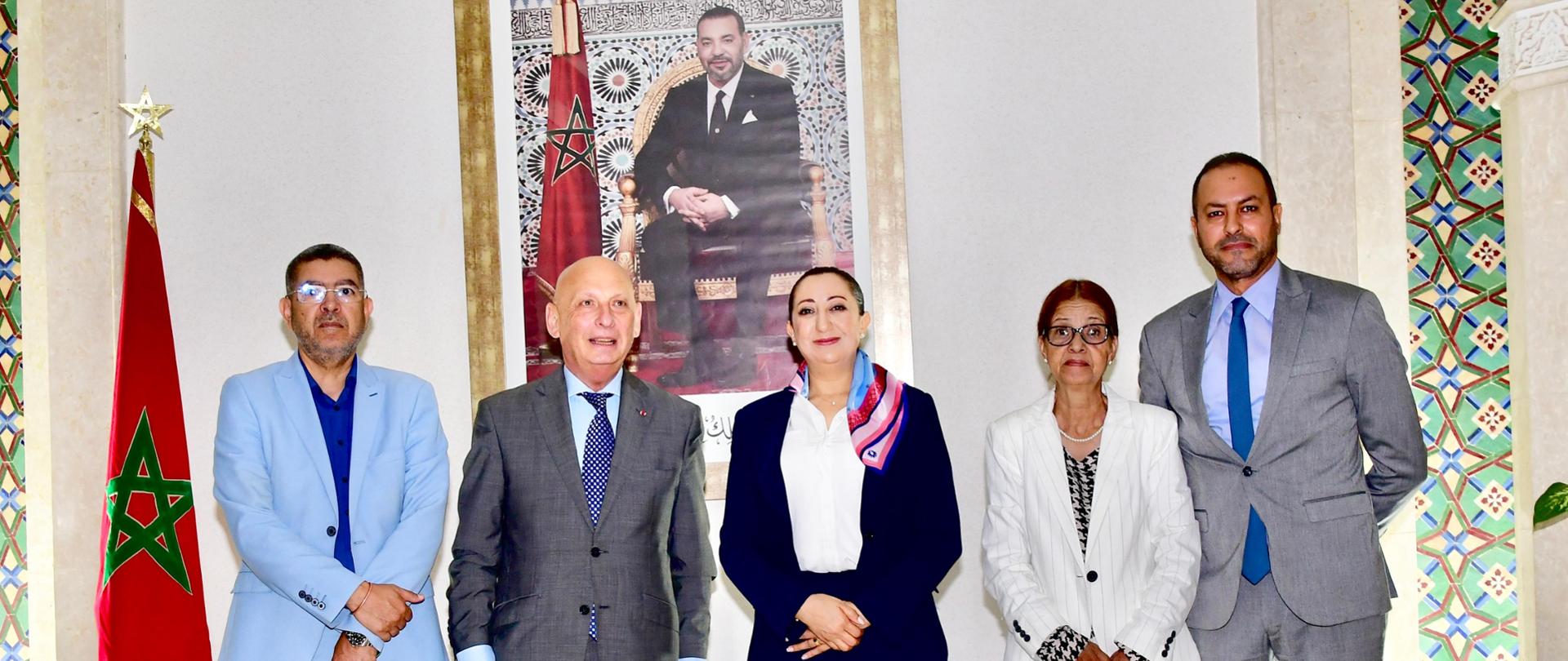 Wizyta kurtuazyjna Ambasadora Tomasz Orłowskiego w merostwie w Rabacie