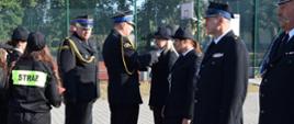 Wręczanie odznaczeń dla strażaków OSP