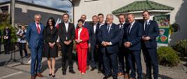 Delegation with Minister Czesław Siekierski during a visit to the Frąckowiak Sp. z o.o. cheese production plant in Granowo