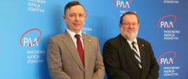 Od lewej: Prezes Państwowej Agencji Atomistyki Andrzej Głowacki spotkał się z Głównym Zastępcą Asystenta Sekretarza ds. Energii Jądrowej dr Michael’em Goff
