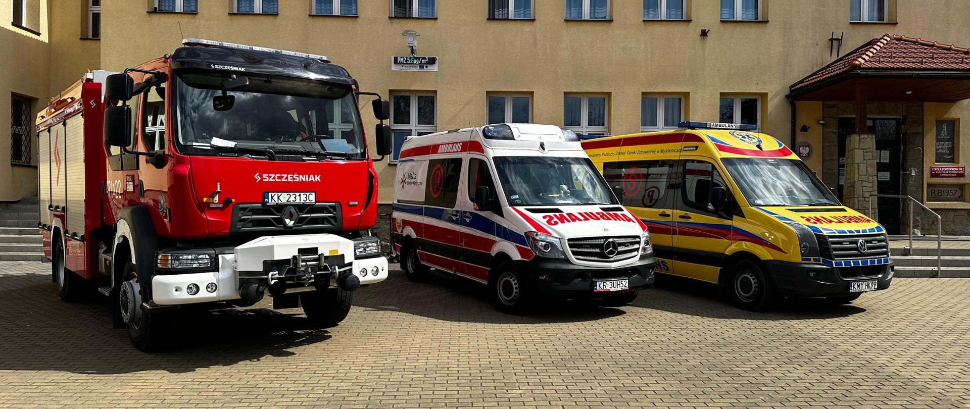 Dzień Ratownika w SP 2 w Myślenicach