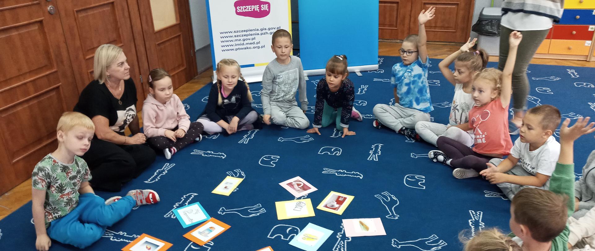 zdjęcie z zajęć w Przedszkolu nr 14